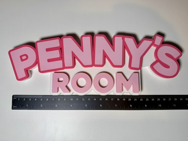 Various Personalised Childs Door Signs