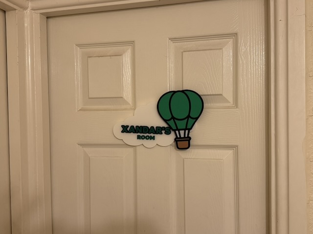 Various Personalised Childs Door Signs