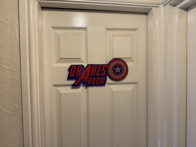 Various Personalised Childs Door Signs